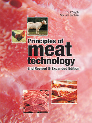 cover image of Principles of Meat Technology